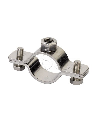 Хомут для тяжелых нагрузок 20-24 (3/4) мм, M8, нержавеющая сталь AISI 316L DKC (6040-012X) в Симферополе Стяжки-хомуты Pintop.ru