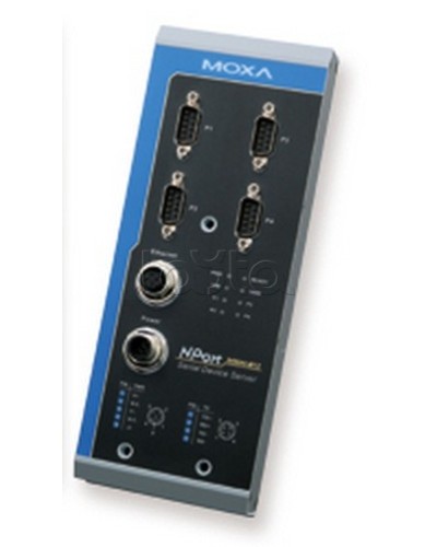 Сервер 4-портовый RS-232/422/485 в Ethernet Moxa NPort 5450AI-M12-CT в Симферополе Дополнительное оборудование для ОПС Pintop.ru
