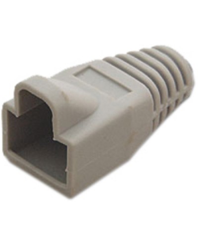 Колпачок изолирующий для разъемов RJ-45 серый (10шт.) Hyperline BOOT-GY-10 в Симферополе Коннекторы и разъемы Pintop.ru