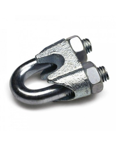 Зажим троса одинарный D4мм тип Слоник DIN 741 (100 шт/уп) Промрукав (PR08.3892) в Симферополе Держатели, клипсы, скобы Pintop.ru