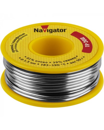 Припой Navigator 93 724 NEM-Pos05-61K-1.5-K50 в Симферополе Аксессуары для кабель-канала Pintop.ru