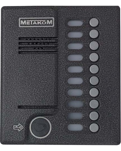 Блок вызова домофона Метаком MК10.2-RFEN в Симферополе Вызывные аудиопанели малоабонентные Pintop.ru