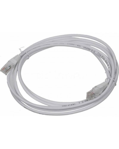 Патч-корд RJ45 TWT UTP кат.5e, с заливными колпачками, 2 м, серый TWT TWT-45-45-2.0-GY в Симферополе Патчкорды (медные) Pintop.ru