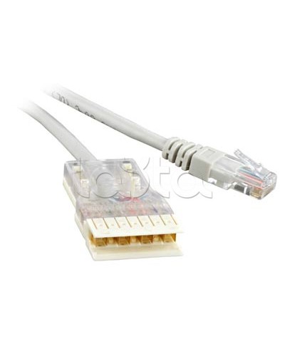 Патч-корд Hyperline PC-110-RJ45-4P-C5e-2M-LSZH-GY в Симферополе Патчкорды (медные) Pintop.ru