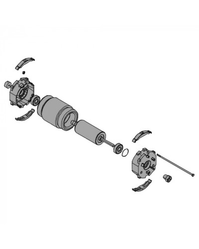 Электродвигатель АХ402304, AX412306, AX71230 Came 119RID313 в Симферополе Запчасти для шлагбаумов и автоматики Pintop.ru