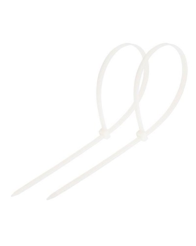 Стяжка нейлоновая неоткрывающаяся, безгалогенная (halogen free) 150x2.5мм, белая (100 шт) в Симферополе Стяжки-хомуты Pintop.ru