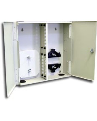 Кросс оптический, настенный, на 4 адаптерные панели LANMASTER LAN-FOB-WM-4H в Симферополе Кросс оптический Pintop.ru