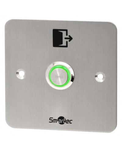 Кнопка выхода металлическая врезная Smartec ST-EX144L в Симферополе Кнопки выхода Pintop.ru