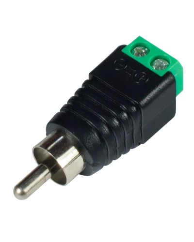 РАЗЪЕМ TS RCA штекер с клеммной колодкой, под винт Tantos в Симферополе Коннекторы Pintop.ru