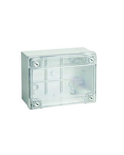 Коробка распред. 120x80x50 с гладкими стенками и прозрачной крышкой IP56 DKC (53920) в Симферополе Распределительные коробки Pintop.ru