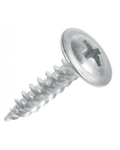 Саморез 4.2х32 с прессшайбой, острый,цинк (100шт/уп) Промрукав PR08.3626 в Симферополе Крепеж: Дюбели, шурупы, саморезы Pintop.ru