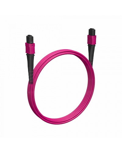 Кабельная сборка MPO(F) -MPO(F)-12 волокон 50/125 OM4, 7 m Cabeus (FOP-50-OM4-12-MPO(F)-12-MPO(F)-B-7m) в Симферополе Кабельные сборки (оптические) Pintop.ru