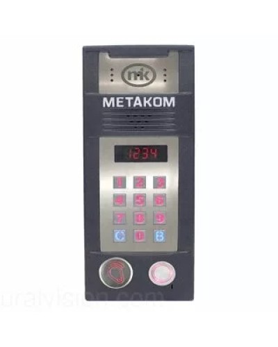 Многоабонентый антивандальный блок вызова со встроенной видеокамерой Метаком MК2018-RFMFV в Симферополе Блоки вызова многоабонентные Pintop.ru