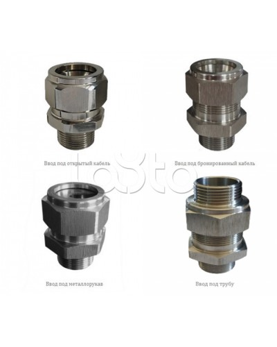 Металлические кабельные вводы Магнито-контакт Ех МКВМ М75 (К, В) 1Ex d IIС Gb/PB Ex d I Mb или Ex tb IIIС Db или 0Ex ia IIC Ga или 1Ex e IIС в Симферополе Аксессуары для кабель-канала Pintop.ru