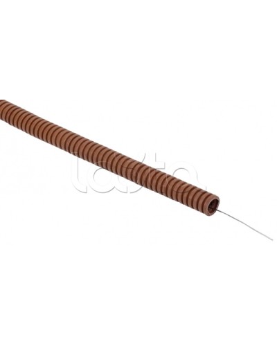 ELASTA Труба гофр. ПВХ d=16мм с зондом дуб (25м) IEK (ET-TG21-121-016-025-K24) в Симферополе Труба гофрированная Pintop.ru