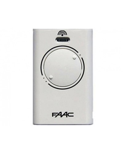 Брелок-передатчик 2-канальный Faac 787007 (белый) в Симферополе Устройства радиоуправления для шлагбаумов и автоматики Pintop.ru