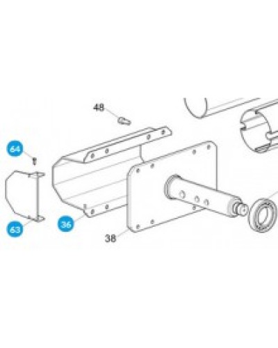 Плата LBC для MA7032 MA7034 Came 3199LBP7 в Симферополе Запчасти для шлагбаумов и автоматики Pintop.ru