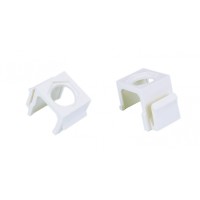 Вставка формата Keystone Jack для коаксиальных разъемов, ROHS, белая Hyperline (KJ1-COAX-WH)