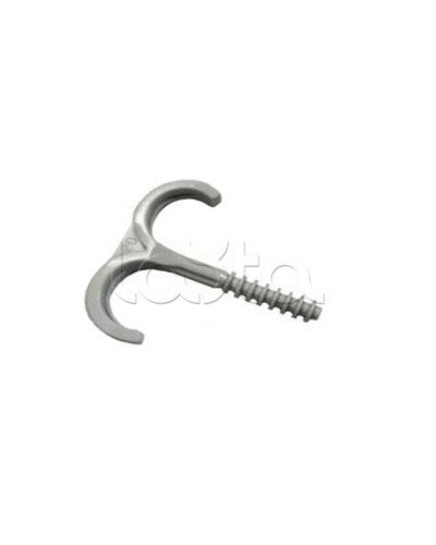 Держатель (клипса) F типа двойнаядля труб D16-20 мм Экопласт 41826 в Симферополе Держатели, клипсы, скобы Pintop.ru