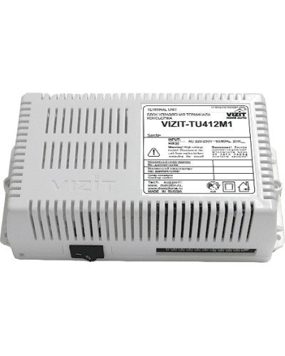 Блок управления терминала консьержа Vizit-TU412M1 в Симферополе Блоки управления многоабонентные Pintop.ru