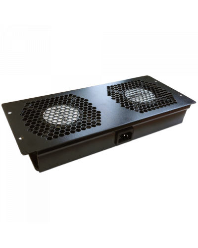 Блок 2-х вентиляторов с подшипниками, в крышу шкафа Business Advanced, наборный TWT (TWT-CBA-FANB2) в Симферополе Вентиляторные модули Pintop.ru