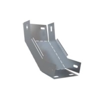 Угол вертикальный внутренний 45° 600x50 (0,7) ПожТехКабель (560-008)