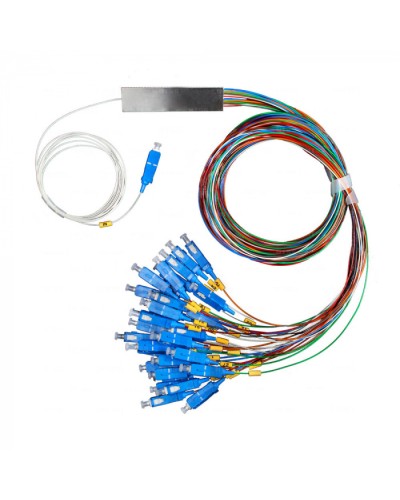 Разветвитель план 1х8 окон SC/UPC 9/125 вывод 1,5м буфер 0.9мм 1260/1650 Cabeus (FCT-PLC-1/8-9-SC/U-1.5-0.9) в Симферополе Оптические разветвители (сплиттеры) Pintop.ru