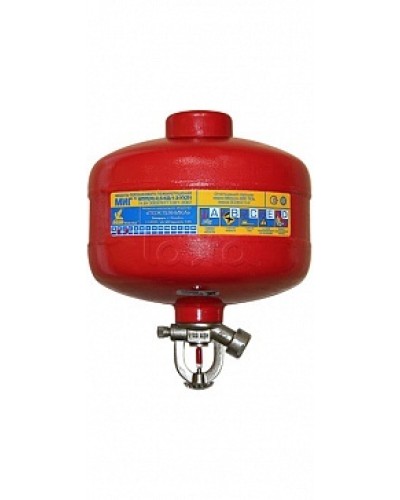 Модуль порошкового пажаротушения ПОЖТЕХНИКА МПП-2,5/68 МИГ (температура срабатывания +68°С) (красный) в Симферополе Модули порошковые Pintop.ru