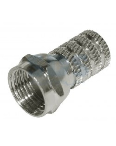 Штекер F-разъем (накрутка) на RG-6 (100шт/уп) PROCONNECT 05-4003-4 в Симферополе Коннекторы Pintop.ru
