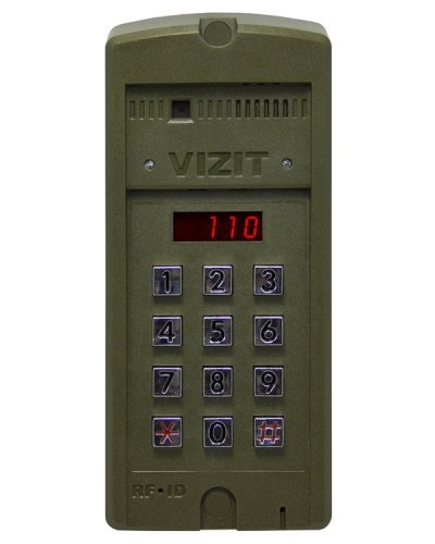 Блок вызова до 100 абонентов Vizit БВД-SM110FCP в Симферополе Блоки вызова многоабонентные Pintop.ru