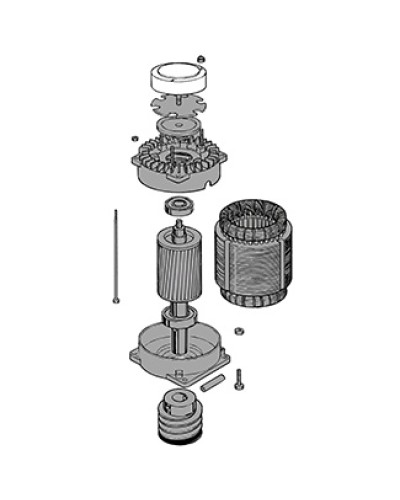 Электродвигатель C-BYT Came 119RIC042 в Симферополе Запчасти для шлагбаумов и автоматики Pintop.ru