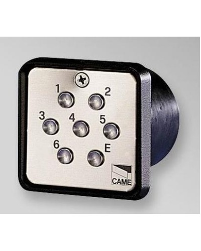 Клавиатура кодонаборная 7-кнопочная, встраиваемая Came 001S6000 в Симферополе Запчасти для шлагбаумов и автоматики Pintop.ru