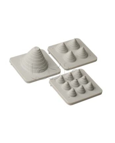 Ввод кабельныймембранный 4х21мм 4 отверстий диаметр 47мм (20 шт/уп) DKC R5MP01 в Симферополе Аксессуары для стоек и шкафов Pintop.ru