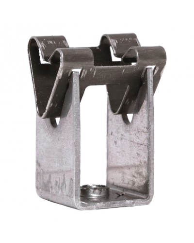 Держатель токоотвода металлический 35мм, L=20мм, Ni/Ni EKF PROxima (lp-d2115-20-ni) в Симферополе Электротехническое оборудование Pintop.ru