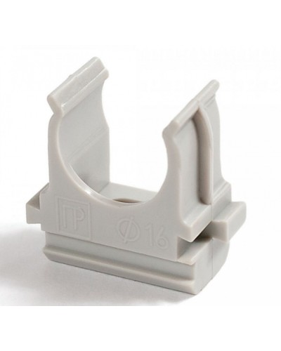 Крепёж-клипса для труб Полистирол д25 (100шт/1000шт уп/кор) Промрукав (PR.02725) в Симферополе Держатели, клипсы, скобы Pintop.ru
