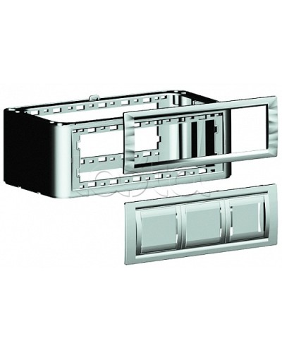Расширение вертикальное напольной башенки BUS, серое DKC 09071 в Симферополе Аксессуары для стоек и шкафов Pintop.ru