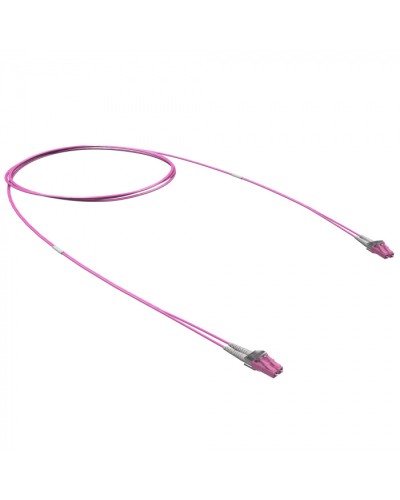 Оптический коммутационный шнур Duplex LC/UPC-LC/UPC, 50/125 (OM4), 1 м DKC RNPC54DLL1 в Симферополе Патч-корды оптические Pintop.ru