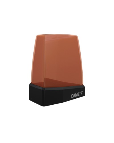 Светодиодная сигнальная лампа с оранжевым плафоном, электропитание 24/230 В Came KRX1FXSO в Симферополе Устройства радиоуправления для шлагбаумов и автоматики Pintop.ru