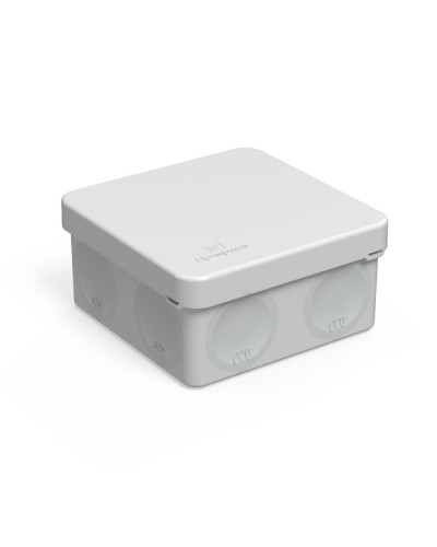 Коробка распред. 60-0210м двухкомп. безгалогенная (HF) 80х80х40 (8шт/уп) Промрукав (60-0210м) в Симферополе Распределительные коробки Pintop.ru