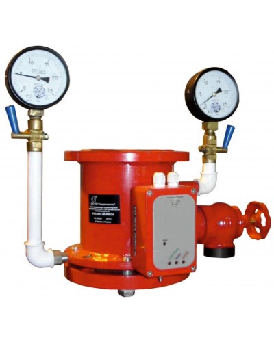 Узел управления спринклерный водозаполненный Спецавтоматика УУ-С100/1,6В-ВФ.О4 - Шалтан в Симферополе Устройства пуска водяного пожаротушения Pintop.ru