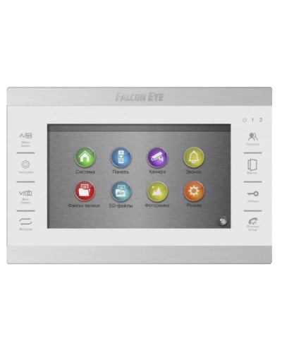 Видеодомофон Falcon Eye FE-70 ATLAS HD (White) XL в Симферополе Абонентские видеоустройства Pintop.ru