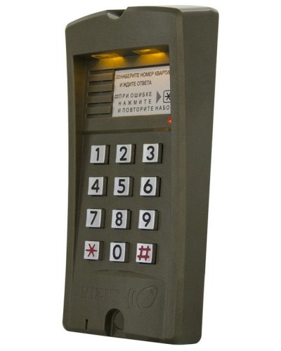 Блок вызова домофона Vizit БВД-310F в Симферополе Блоки вызова многоабонентные Pintop.ru
