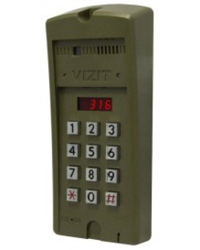 Блок вызова для совместной работы с БУД-302 Vizit БВД-316R в Симферополе Блоки вызова многоабонентные Pintop.ru