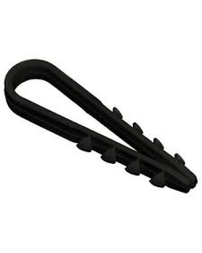 Дюбель-хомут 19-25 черный (100шт/уп) PROCONNECT 07-4523 в Симферополе Стяжки-хомуты Pintop.ru