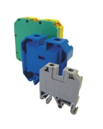 Зажим наборный ЗНИ-4PEN 4мм2 (JXB-земля) IEK YZN20-004-K52 в Симферополе Клеммные колодки Pintop.ru