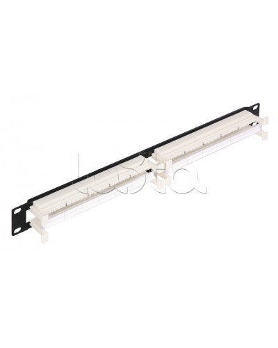 Патч-панель 1U 100 пар NIKOMAX (NMC-RB110-100) в Симферополе Кроссовое оборудование тип 110 Pintop.ru