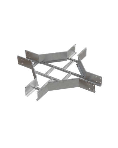 Х-разветвитель лестничный 150х200х1,2 мм N КМ-профиль (LXD150-200-1.2 N) в Симферополе Аксессуары для лотков Pintop.ru