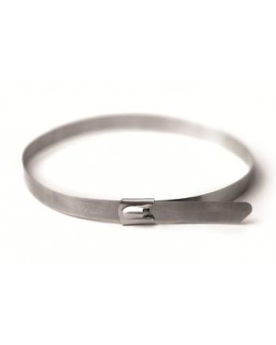 Хомут из нержавеющей стали AISI 304 4,6х400 DKC 27408 в Симферополе Стяжки-хомуты Pintop.ru