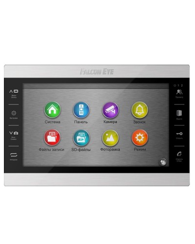 Видеодомофон Falcon Eye Atlas Plus HD (Black) XL в Симферополе Абонентские видеоустройства Pintop.ru