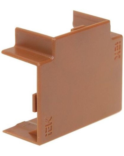 ELECOR Угол Т-образный КМТ 40х16 дуб (4шт/компл) IEK (EL-KK10D-T-040-016-K11) в Симферополе Аксессуары для кабель-канала Pintop.ru